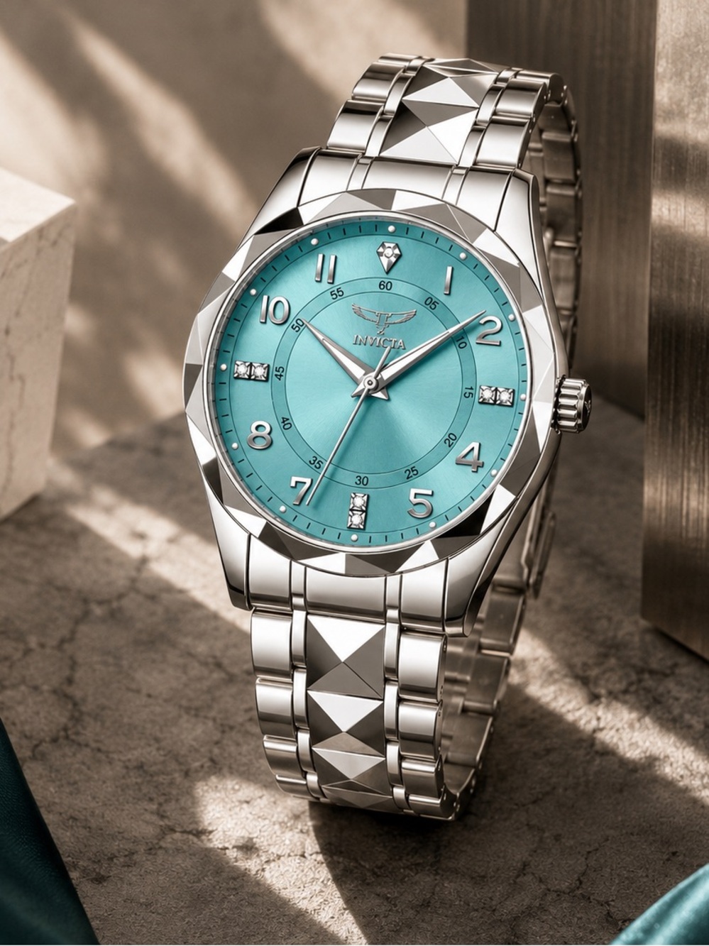 🩵 NWT! Invicta Unisex 41mm Tiffany Blue Watch